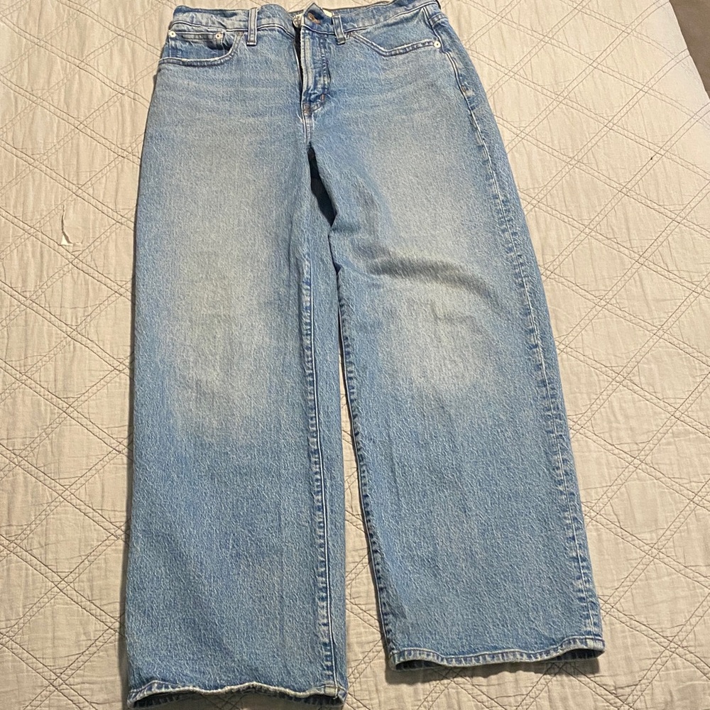 Madewell boyfriend Blue Jeans